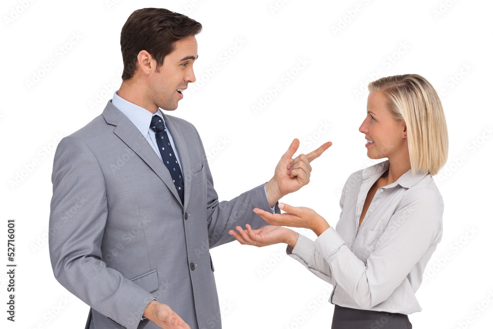 Business people meet each other Business people meet each other