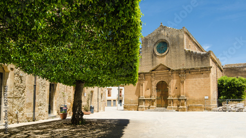 Old Town of Castelvetrano, Sicily Island, Italy photo