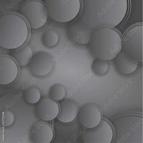 abstract background with grunge border circles