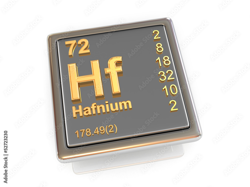 Hafnium. Chemical element. Hafnium. Chemical element.