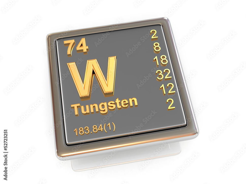 Tungsten. Chemical element. Tungsten. Chemical element.