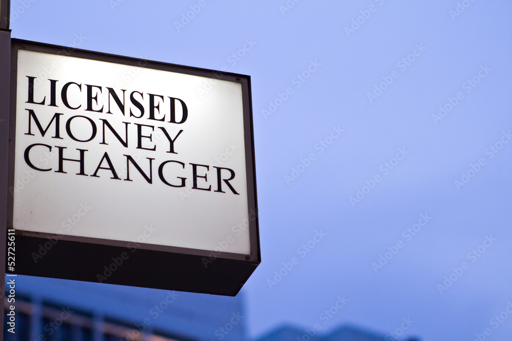 Obraz premium Money Changer