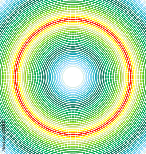 Round colorful seamless.