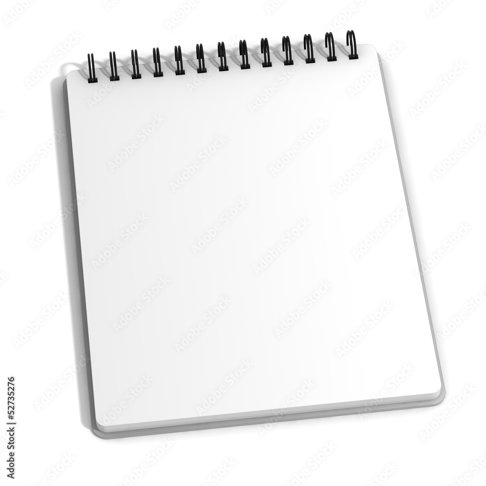 Blank Notepad Blank Notepad