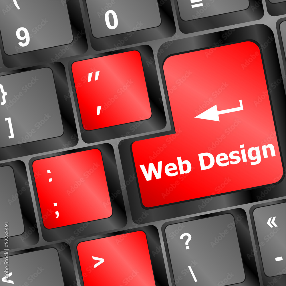 computer keyboard with word web design on enter button computer keyboard with word web design on enter button