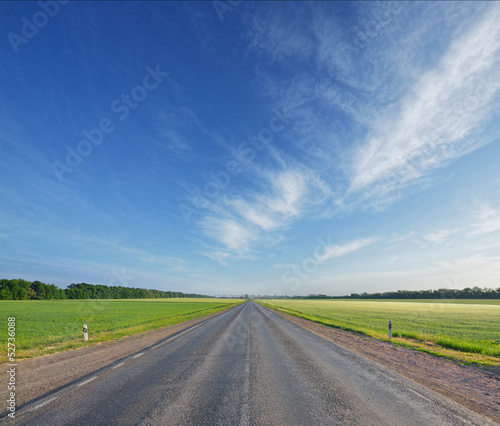 asphalted road © Vitaly Krivosheev