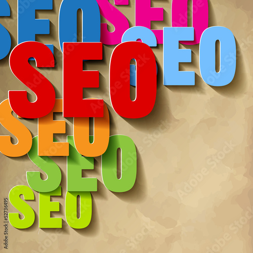 SEO Vintage Papier Bunt Ecke