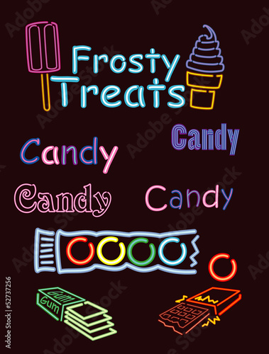 Neon Lights Snack bar 5