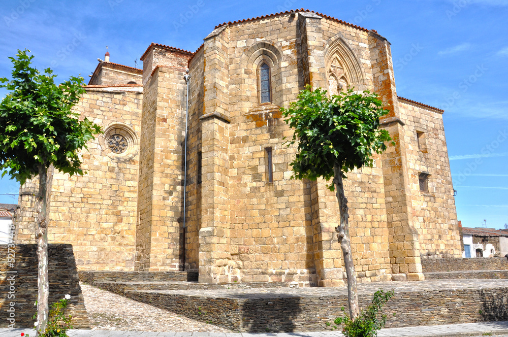 Ábside gótico, iglesia de San Pedro, Garrovillas de Alconétar Ábside gótico, iglesia de San Pedro, Garrovillas de Alconétar