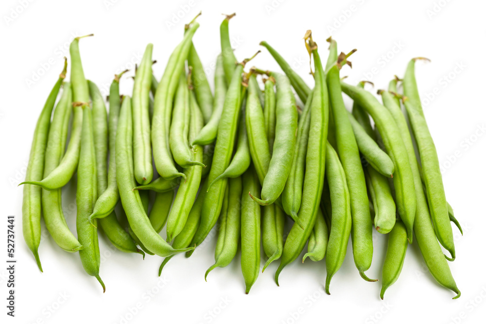 Organic pole beans