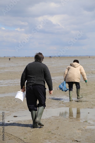 Pêche a pied photo