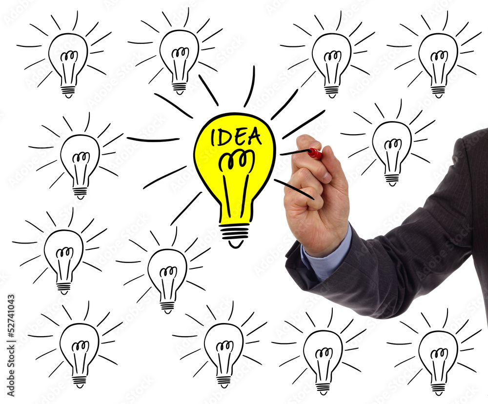 Bright idea Bright idea