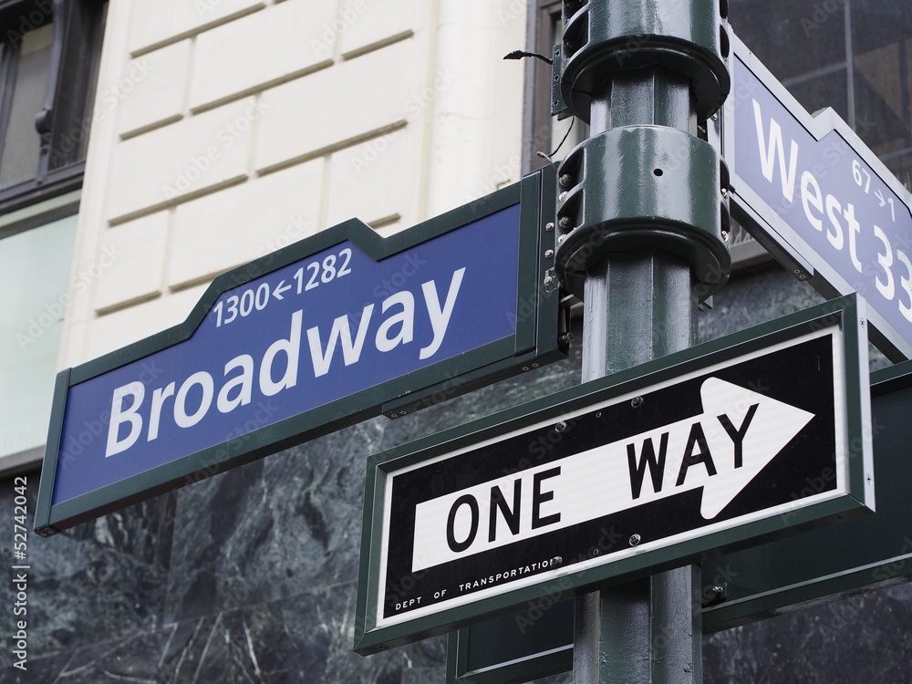 Obraz premium Broadway