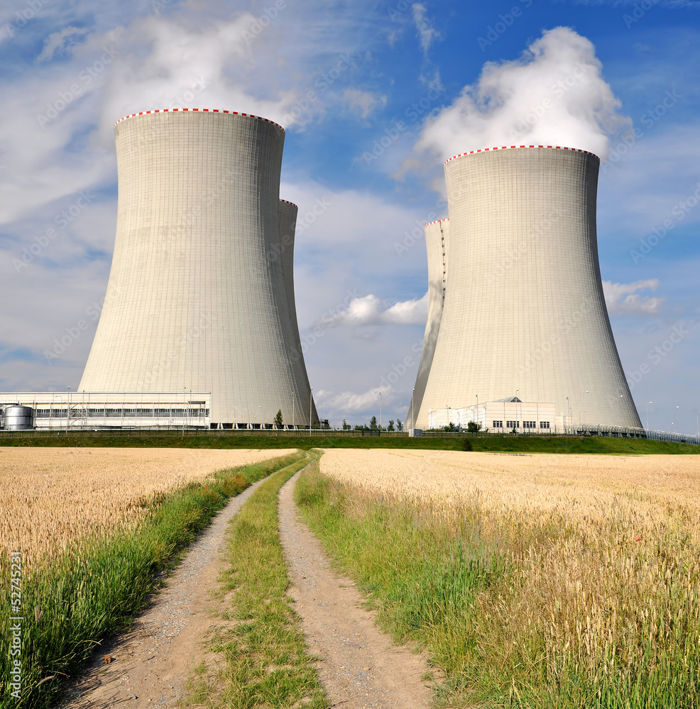 Nuclear power plant Temelin in Czech Republic Europe Nuclear power plant Temelin in Czech Republic Europe