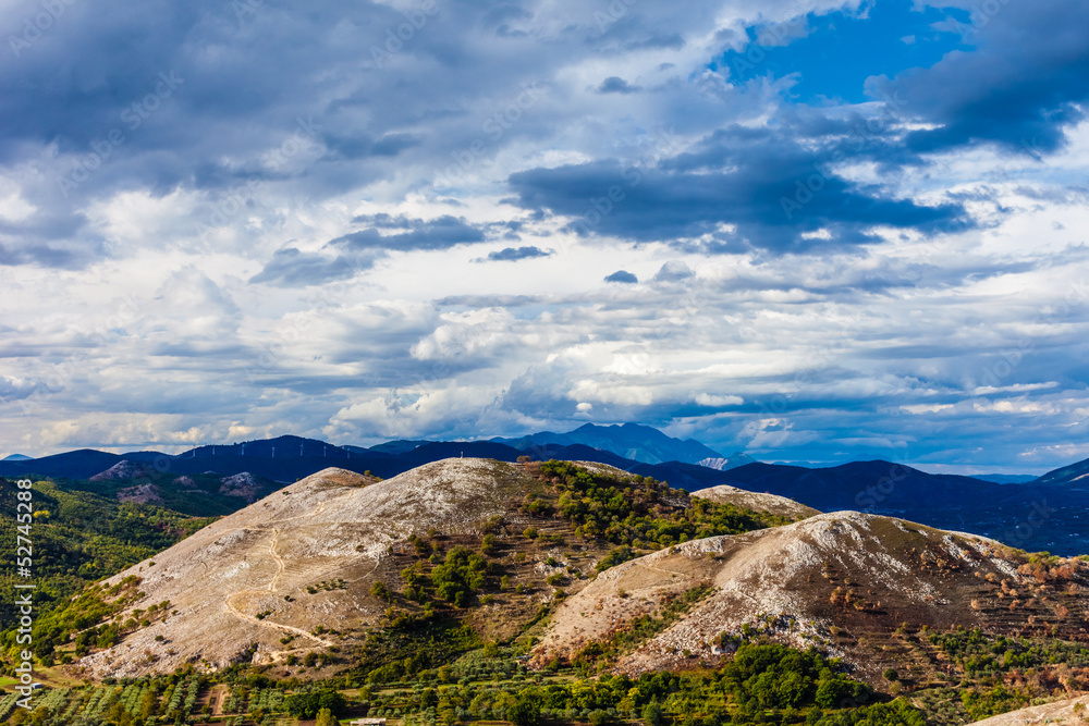 Clear landscape