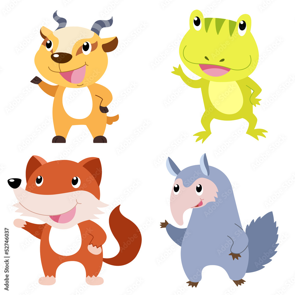 cute animal set cute animal set