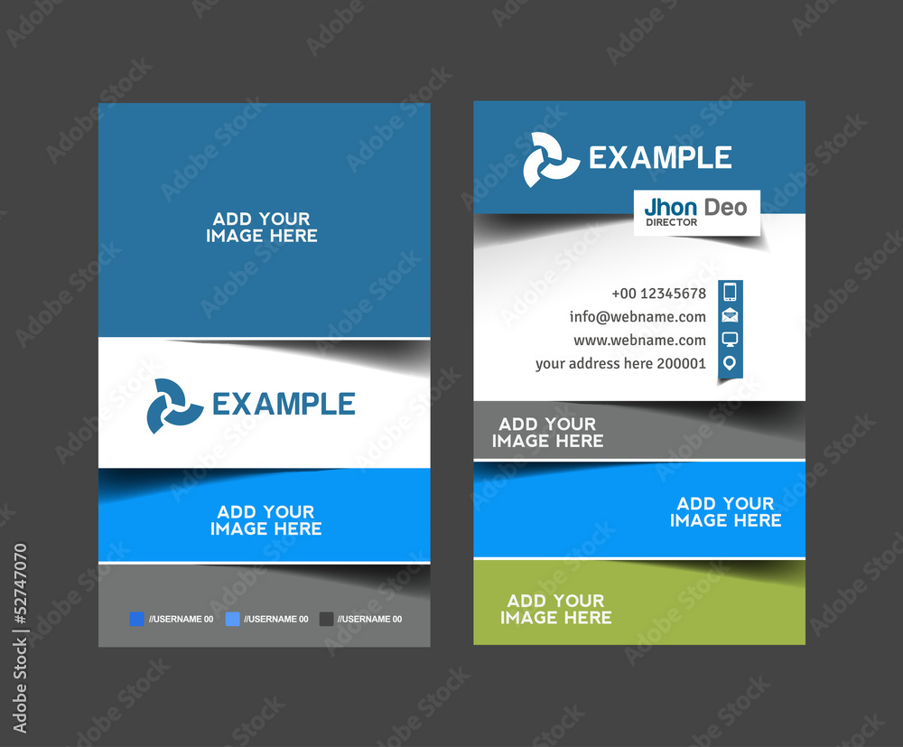 vector business card vector business card
