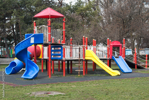 Modern plastic slides