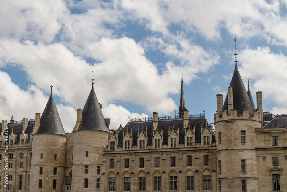 Historic building in Paris France