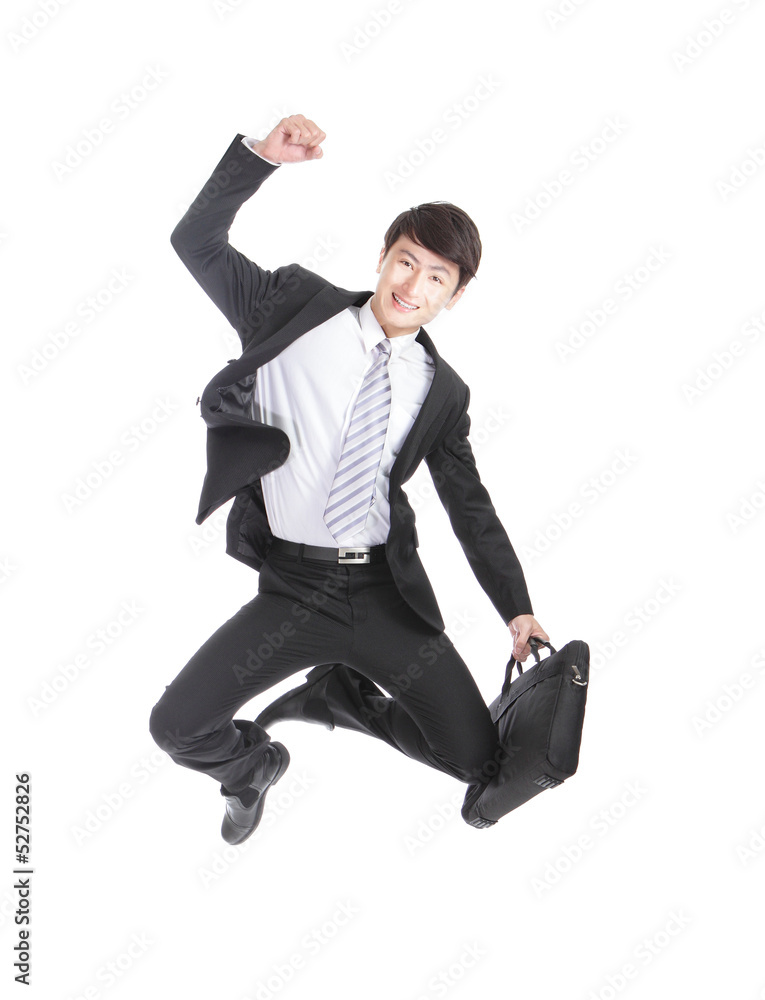 Businessman jump Businessman jump