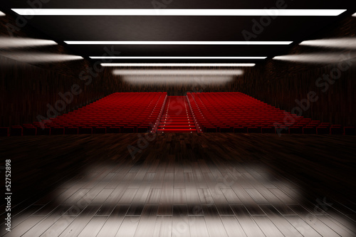 Empty concert hall
