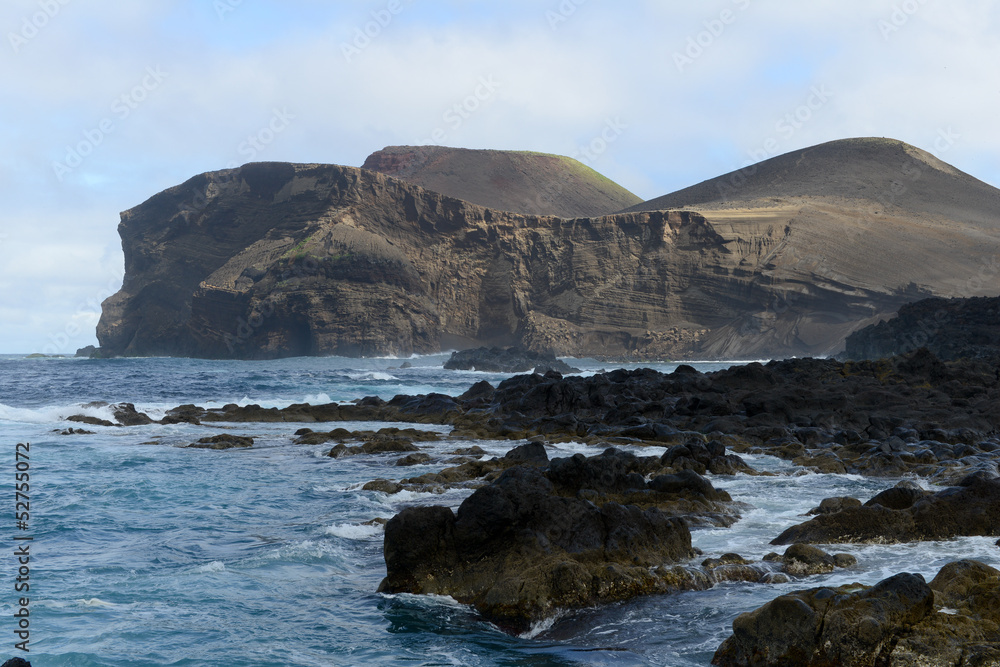 Fototapeta premium Volcan Capelinhos aux Açores