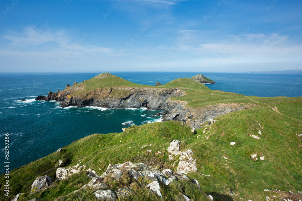 Fototapeta premium The Rumps, Pentire Head, Cornwall Uk