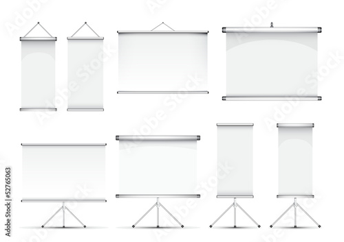 roll up banner set