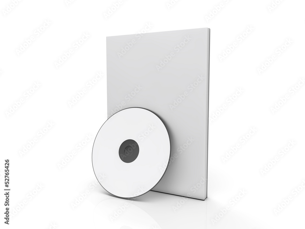 blank software box with cd blank software box with cd