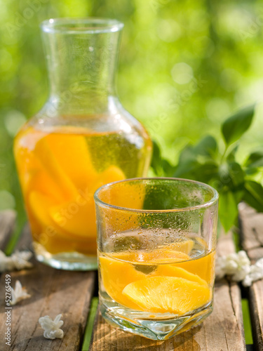 Fruit lemonade or Sangria