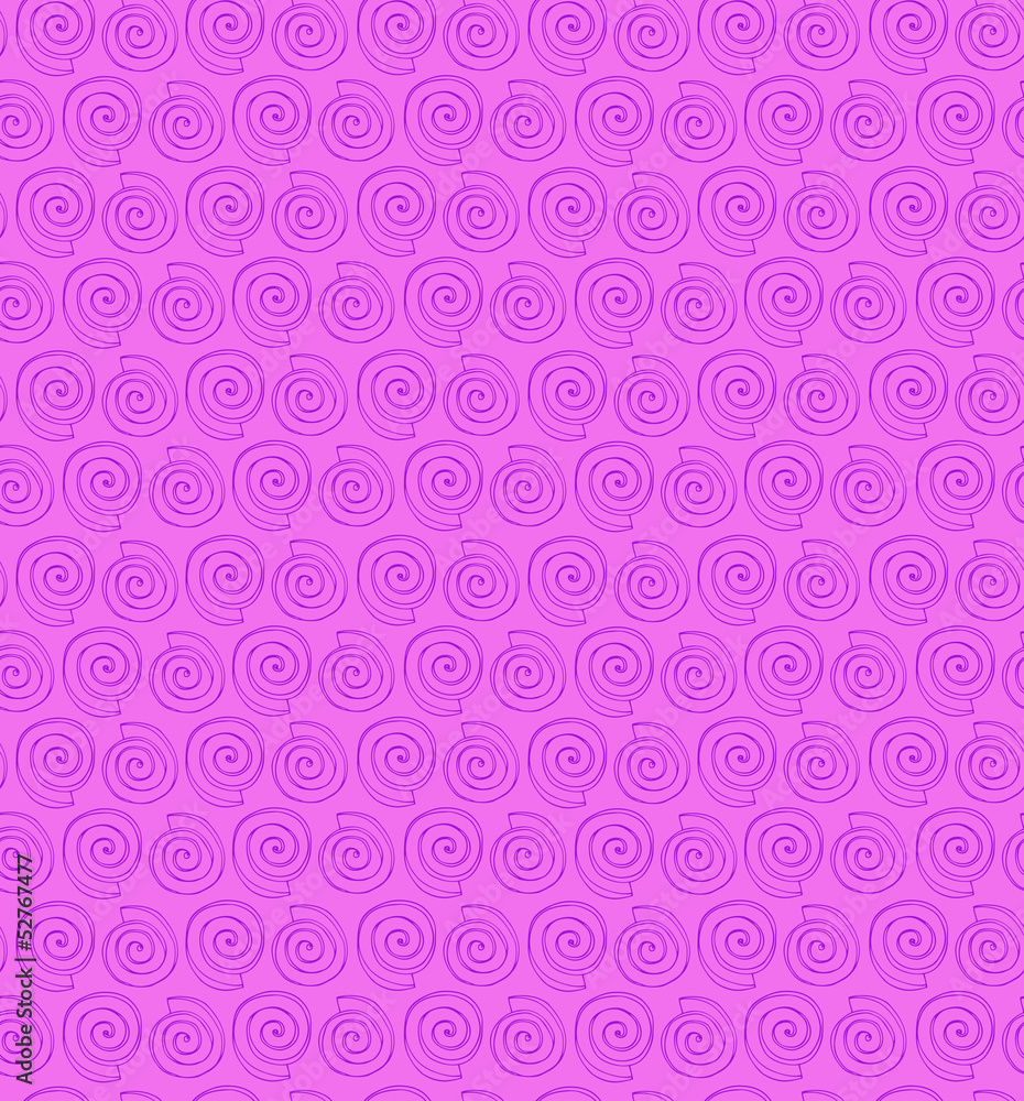 Pink contour spiral seamless pattern Pink contour spiral seamless pattern