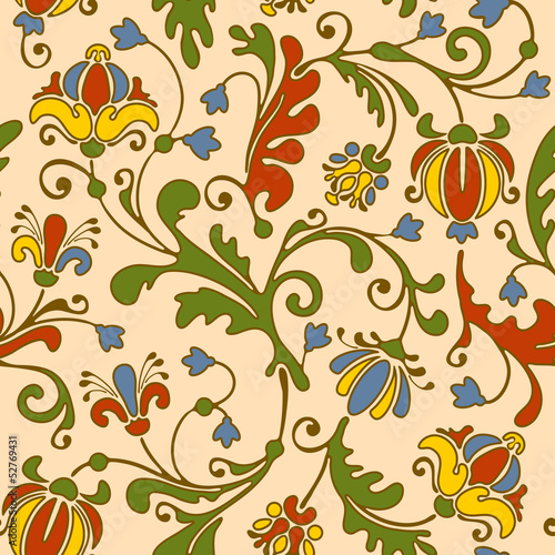 seamless floral background