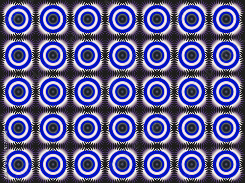 wallpaper shapes - pink on black