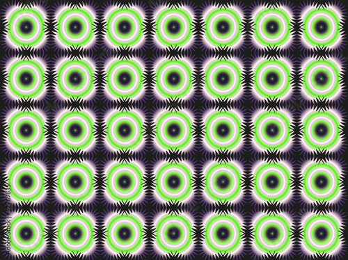 wallpaper shapes - pink on black