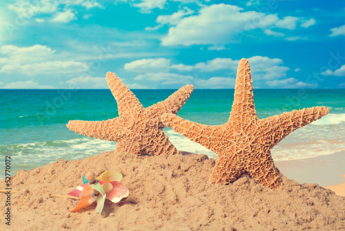 Starfish On Beach