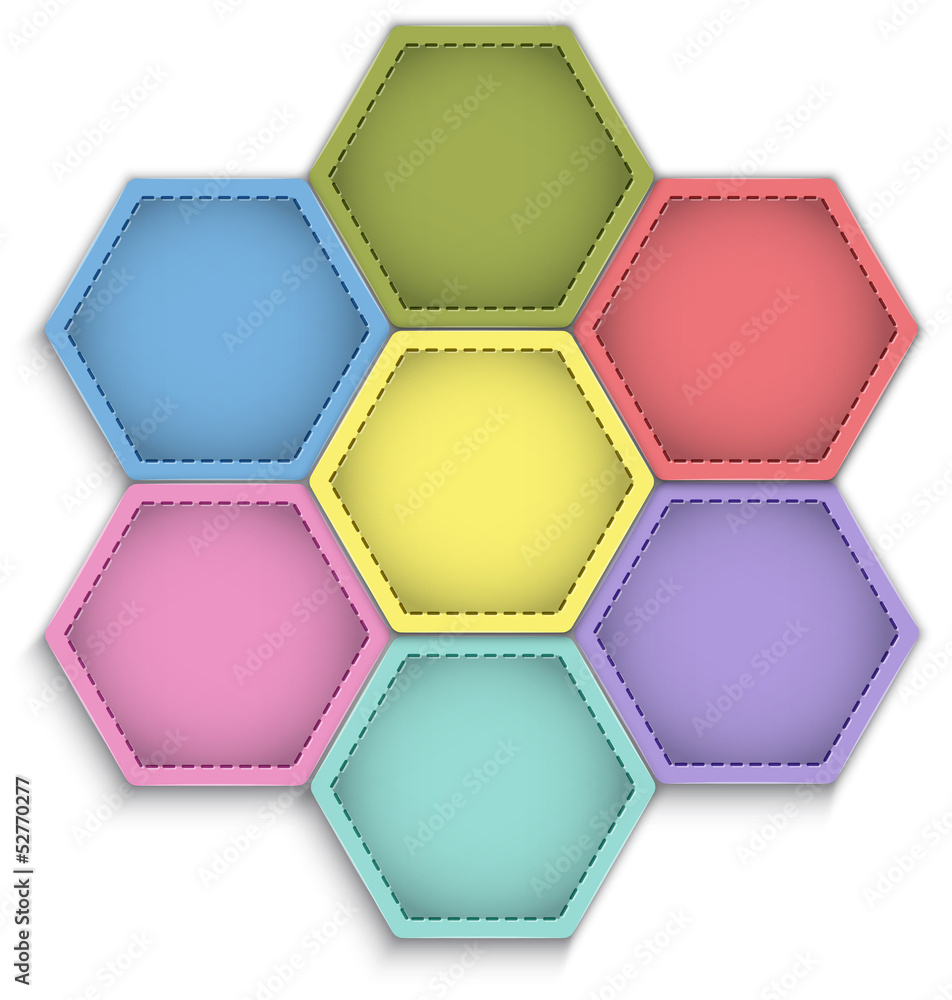 Hexagon flower Hexagon flower