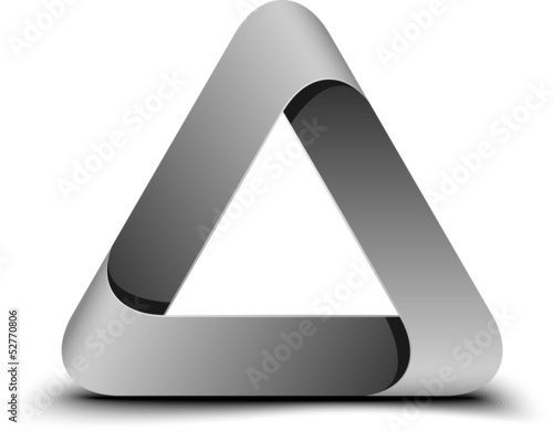 Impossible triangle sign
