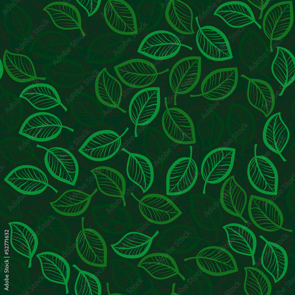 seamless leaves seamless leaves