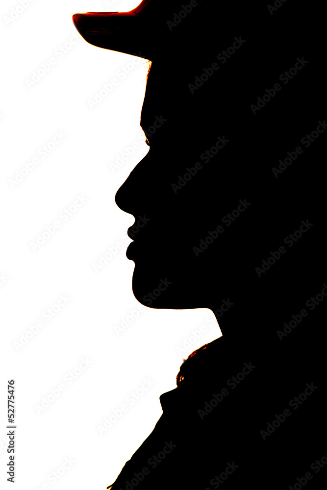 woman construction head silhouette woman construction head silhouette