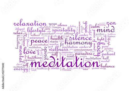 Meditation Tagcloud Banner 1