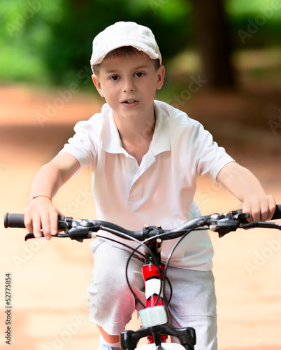 Child on a bike