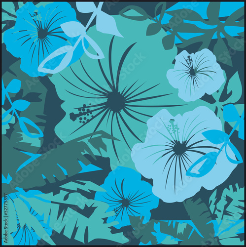 hibiscus,papier peint,feuillage,motif,pop art,floral,fleur,