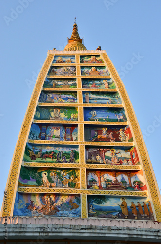 stupa in myanmar photo