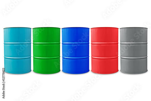 Oil barrels