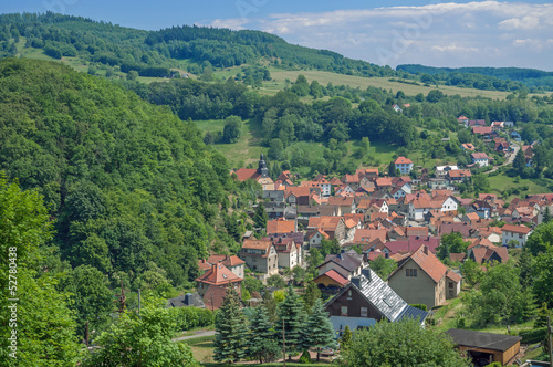 Urlaubsort Steinbach im Thüringer Wald bei Bad Liebenstein © travelpeter