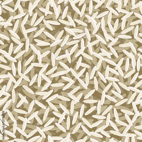 vector rice seamless pattern