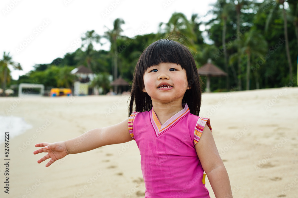 Toddler at the beach Toddler at the beach