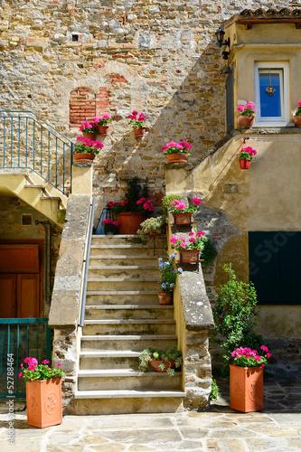 Part of the house in the town of Grado, Italy