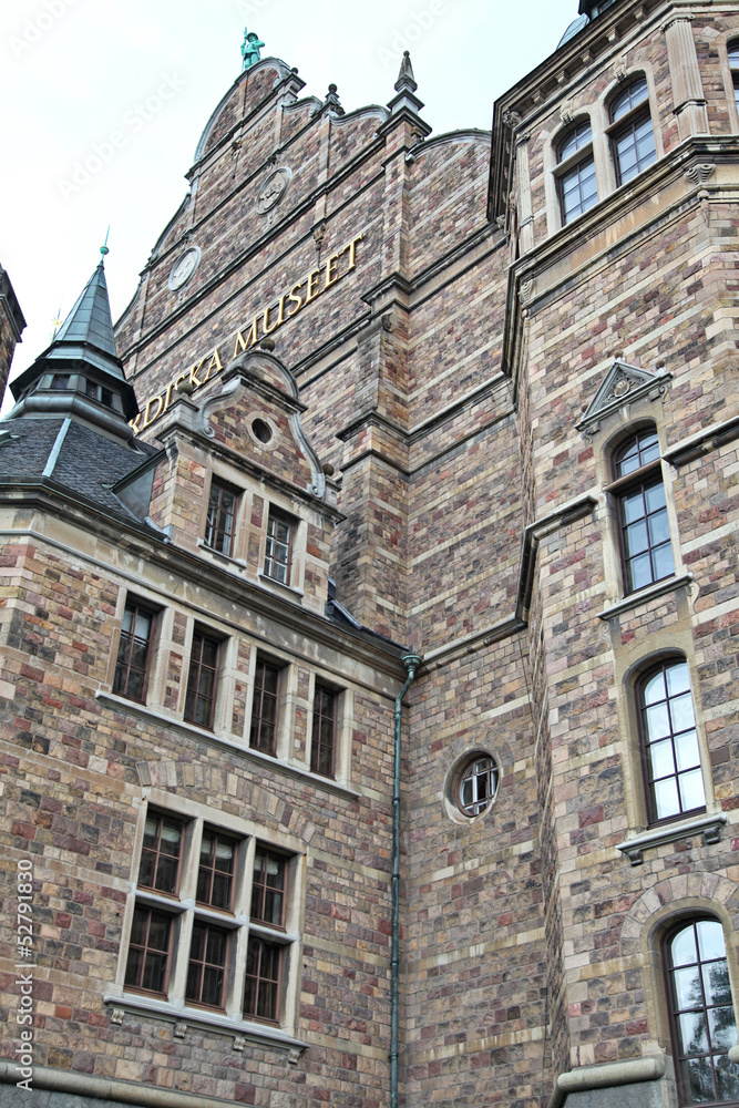 Fototapeta premium Old building in Stockholm, Sweden