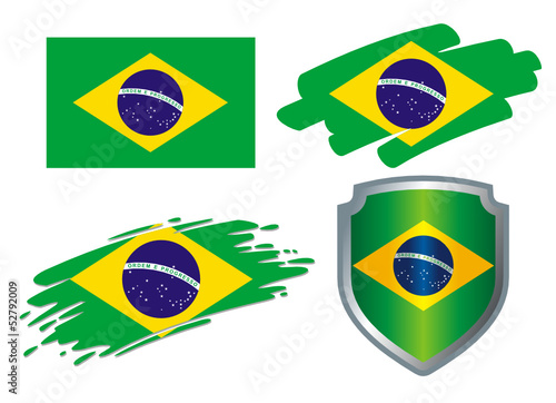 various Flags Brazil